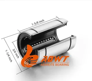 Lineaire Lager Lm Lme Lm6/8/10/16/20u-op Lineaire Bus Lineaire Kogellager Lineaire Motie Lager Voor Cnc/3c Medische Industrie