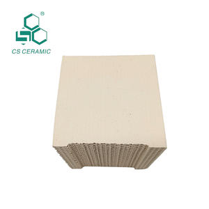 หกด้านรูขนาด4.0มม. 100*100*100 <span class=keywords><strong>Cordierite</strong></span> รังผึ้งเซรามิค - Product Image 4