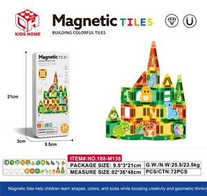 36 Piezas <span class=keywords><strong>de</strong></span> Bloques Magnéticos <span class=keywords><strong>de</strong></span> Animales Congelados, Juguete Educativo STEM <span class=keywords><strong>de</strong></span> <span class=keywords><strong>Castillo</strong></span> <span class=keywords><strong>de</strong></span> Hielo, Juego Sensorial <span class=keywords><strong>de</strong></span> Aprendizaje para Niños <span class=keywords><strong>de</strong></span> 3+ Años - Product Image 4