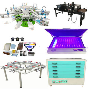 Kits Completos Ruida Diy, Máquina Automática de Serigrafía de Camisetas de 6 Colores y 14 Estaciones con <span class=keywords><strong>Todo</strong></span> lo Necesario - Product Image 1