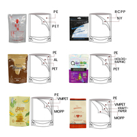 Emballage personnalisé de qualité alimentaire 500g 16oz feuille laminée Ziplock Doypack Chip Popcorn Emballage Sacs à collation