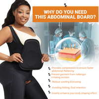 En gros, Coussin de compression souple en mousse post-partum pour le ventre, pour la récupération après liposuccion et le remodelage, à porter sous les gaine amincissante.