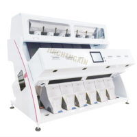 Machine de tri de grains et de céréales Jinchengxin à 6 canaux avec caméra CCD, haute efficacité, capacité de 4-10T/H, certifiée ISO, à prix avantageux