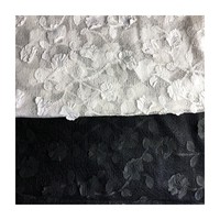 Tissu en maille filet 3D à motifs tendance avec broderie florale en dentelle pour robe de mariée et tenue de soirée