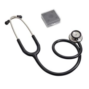 Fabricants Vente en gros stéthoscope en acier inoxydable pour médecins hospitaliers Stéthoscope de cardiologie OEM Stéthoscope à <span class=keywords><strong>double</strong></span> tête - Product Image 1