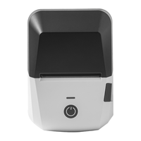 58mm tanpa tinta Mini portabel Label penerimaan termal Printer Bluetooth untuk penggunaan rumah kantor dan penggunaan gudang