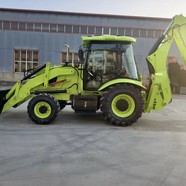 CNMC Komatsu Engine Backhoe Loader with Hydraulic Hammer Wheel Loader 1-Year Warranty High Efficiency