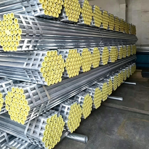Tubería de Acero Galvanizado ASTM Premium de 1, 2, 3, 4 y 6 Pulgadas, <span class=keywords><strong>Tubo</strong></span> Redondo GI Schedule <span class=keywords><strong>40</strong></span> para Construcción y Fabricación - Product Image 1