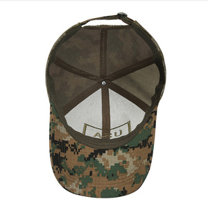 Parche de bandera de EE. UU. Extraíble bordado, pegatina de Velcro, Camuflaje táctico, gorra de camionero Retro ajustable, gorra de béisbol de camuflaje - Product Image 3