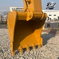 Excavatrice sur chenilles lourde d'occasion CAT 336D de 36 tonnes, pelle Caterpillar d'origine avec moteur haute puissance de 216 kW pour l'exploitation minière