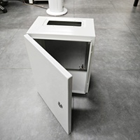 Boîtier électrique en tôle d'acier inoxydable étanche pour l'extérieur Boîte de jonction en métal Boîte de contrôle de distribution Boîte électrique en métal