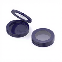 Pot à poudre libre rond personnalisé Choebe avec logo et couleurs, palette de fard à joues, emballage cosmétique en verre avec miroir