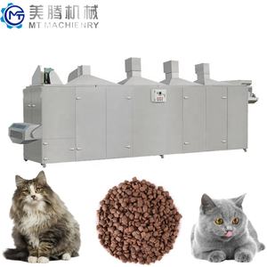 เครื่องผลิตอาหารสัตว์เลี้ยงแบบอัดรีด MT New Cat พร้อมสูตรอาหารฟรี ชิ้นส่วนหลัก (เครื่องยนต์/มอเตอร์/PLC/ปั๊ม/เกียร์) สแตนเลส 304 300กก./ชม. 380V - Product Image 3