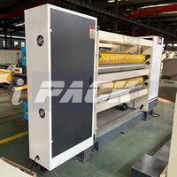 Máquina de corte automático Duplex NC, cortador cruzado helicoidal de doble capa para corte de chapa corrugada y cartón