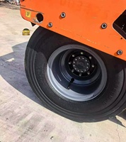 Rouleau compacteur combiné HAMM HD75VT d'origine |   Rouleau vibratoire diesel d'occasion de 8 tonnes |   Compacteur d'asphalte tandem pour la réparation routière
