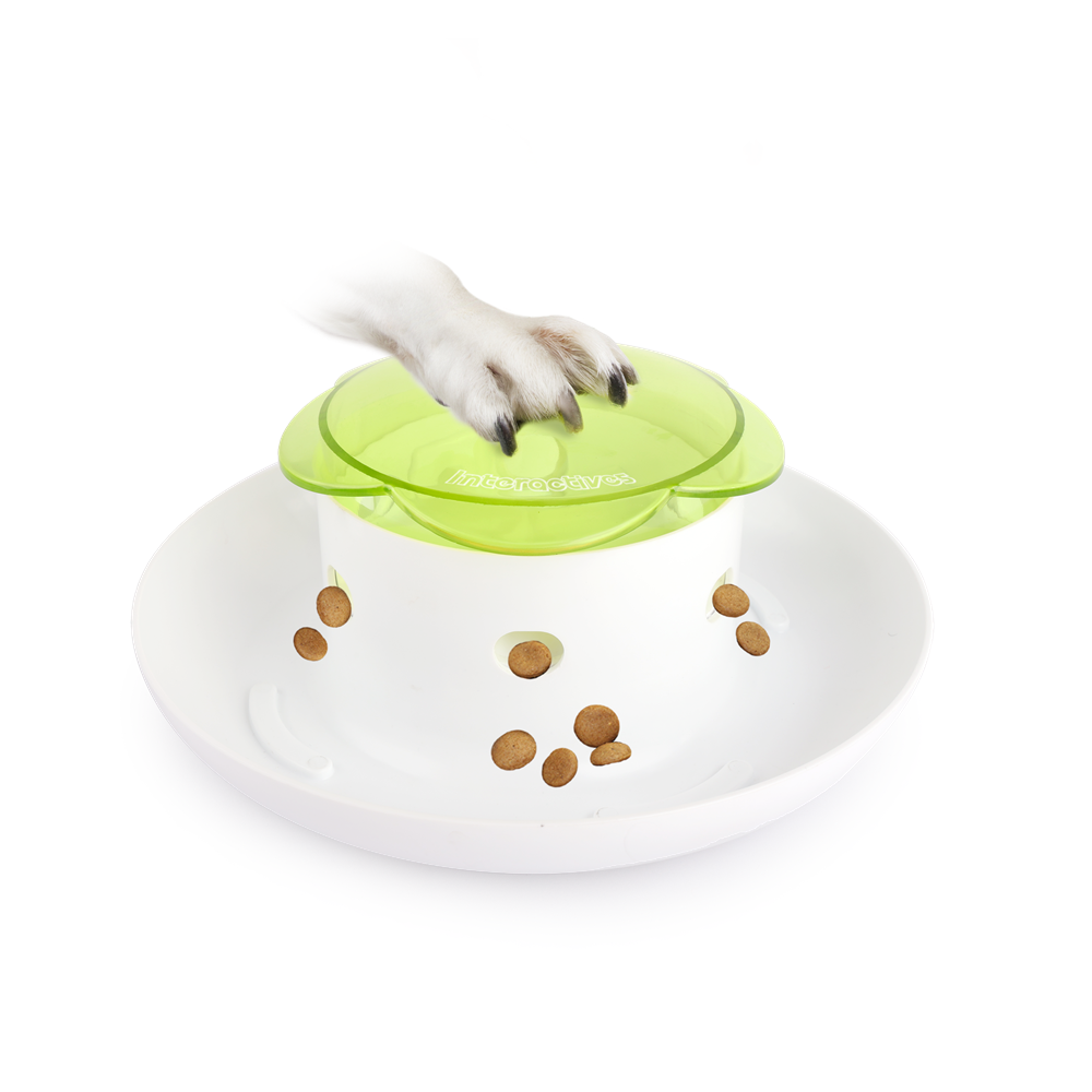 Poussez le distributeur de repas 4