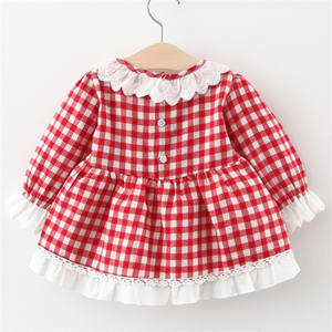 เสื้อผ้าขายส่งราคาถูก ล็อตสต็อกเดรสเด็กผู้หญิงสีแดง ดีไซน์สำหรับขายออนไลน์ ฮ่องกง - Product Image 2