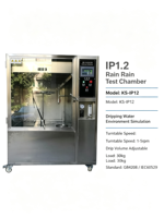 Chambre d'essai étanche IPX1-2 avec garantie d'un an et contrôle automatique