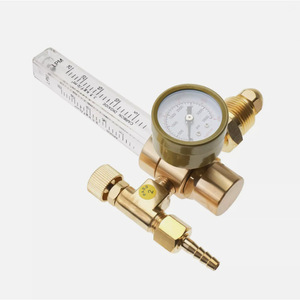 เครื่องวัดการไหลของอาร์กอน Co2 0-15 ลิตรต่อนาที พร้อมเกจวัดสำหรับควบคุมแก๊สเชื่อม - Product Image 4