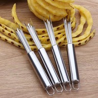 LuLofe roestvrijstalen ananas oogschiller verwijderaar clip cutter model PACT001 voor thuiskeuken fruitgereedschap