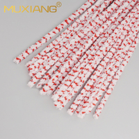 En gros MUXIANG Nettoyeur de pipe à tabac en poils de porc, coton et métal, 50 pièces, sac OPP, 150 mm de longueur, finition mate, accessoires pour fumeurs