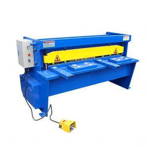 Cisailles à métal économiques 3*2500mm, machines à découper les tôles électriques avec coffret en bois - Product Image 3