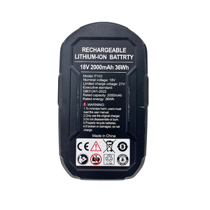 Repuesto para Batería de Herramienta Eléctrica de Iones de Litio <span class=keywords><strong>Ryobi</strong></span> P103 de 18V 2000mAh 3000mAh, Batería <span class=keywords><strong>Ryobi</strong></span> P103 de Litio de 18V - Product Image 3