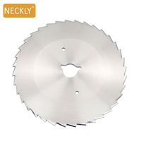 Nouvelle lame de couteau à trancher pour kebab et shawarma NECKLY, en acier inoxydable, 120 mm, dentelée, modèle DOST