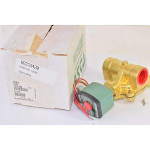 Vanne solénoïde ASCO 8210G14 1 pouce normalement ouverte en laiton - Product Image 1