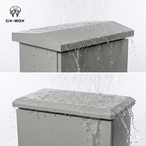 Cajas de Aluminio <span class=keywords><strong>para</strong></span> Instrumentos Electrónicos de Exterior, Caja de Panel de Control Ventilada <span class=keywords><strong>para</strong></span> Sistemas de Seguridad - Product Image 5