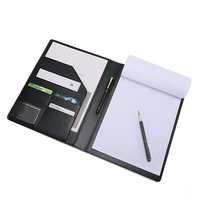 Porte-documents A4 en PU gaufré, porte-cartes multi-couches pour le bureau et l'école