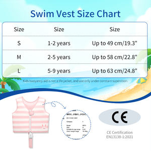 <span class=keywords><strong>Chaleco</strong></span> salvavidas de espuma EPE flotante para niños, <span class=keywords><strong>chaleco</strong></span> salvavidas de neopreno para niños, certificado CE - Product Image 5