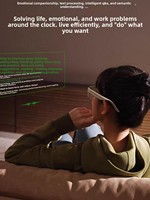 Lunettes intelligentes AR : Traduction en temps réel, affichage des sous-titres, navigation de voyage, téléprompteur, enregistrement de discours et de réunions