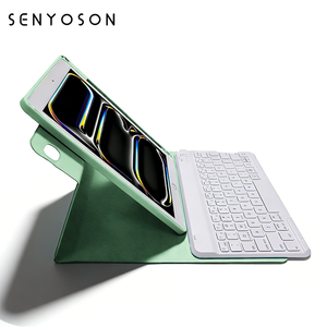 आईपैड प्रो/एयर/मिनी 360 डिग्री घूर्णन iपैड प्रो/एयर/मिनी डिग्री घूर्णन आईपैड के लिए बैकलिट कवर कवर - Product Image 1