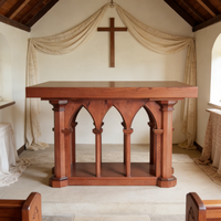Lutrin d'autel en bois sur mesure pour églises catholiques – Mobilier pour centres communautaires religieux