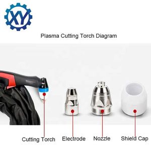 Vendita Diretta dalla Fabbrica Originale di Ugelli al Plasma Black Wolf P80 ed Elettrodi in Hafnio per Pistole da Taglio al Plasma - Product Image 6