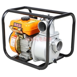 Bomba de agua para motor diésel de 3 HP con conexión de brida de descarga de 1 pulgada, centrífuga, para riego agrícola - Product Image 1