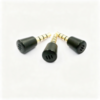 Connecteur TRRS 3,5 mm à 4 pôles à branchement direct, mini microphone avec conducteur en cuivre pour console de jeu PS4, fonction Plug-and-Play pour la voix en jeu