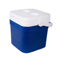 Boîte isotherme portable en plastique de qualité alimentaire, à longue rétention de froid, hermétique et anti-fuite, pour le stockage de glace en extérieur