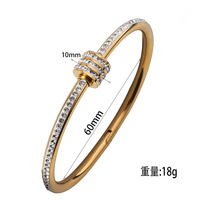 Joyería al por Mayor, Pulseras y Brazaletes de Acero Inoxidable de Moda, Modelo Múltiple, Estilo 18K PVD, Resistentes al Agua, No se Destiñen, para Mujer