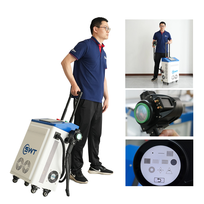 Automatic Laser Cleaning Machine with Scanner