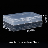 Boîte de rangement pour documents en plastique PP transparent A4, pour dossiers, factures, reçus, archives et bons, boîte multifonctionnelle