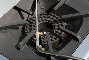 Cuisinière à gaz commerciale en acier inoxydable SUS304 GPL/GN 15KW, autoportante, sans protection anti-extinction de flamme - Product Image 2