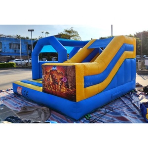Castillo Inflable con Tobogán, Brincolín Familiar de Superman en Alquiler - Product Image 4