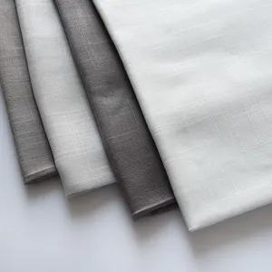 home textile fabric china 100% polyester fabric good price and quality sheer curtain fabric