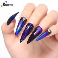 Kmotooltek arc-en-ciel liquide, thermochromique, cristal
