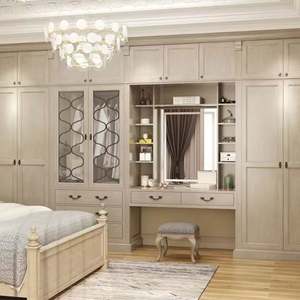 Armario de Dormitorio Personalizado de Alta Gama, Estilo Retro Europeo, de Primera Calidad - Product Image 5