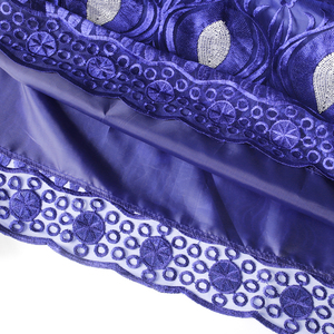 H & D Robes africaines pour femmes Vêtements traditionnels nigérians Ankara <span class=keywords><strong>Bazin</strong></span> Maxi Robes <span class=keywords><strong>Boubou</strong></span> avec turban pour mariage - Product Image 6