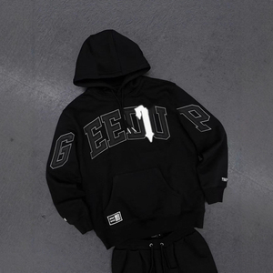 Nueva marca de moda americana Geedup, Sudadera con capucha estampada para otoño e invierno, sudaderas informales holgadas de calle personalizadas para hombres y mujeres - Product Image 4