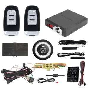 Push Button Start Fit for Porsche Cayman 2010-2012 <b>Remote</b> Start PKE Passive Keyless Entry Burgular Alarm - Product Image 1